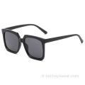 Carré de la mode européenne et américaine grand cadre Lunettes de soleil Tendance de la mode féminine les mêmes lunettes de soleil lunettes de soleil de rue pour hommes s2